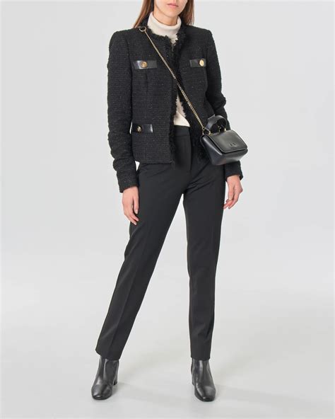 giacca nera zara chanel 79 euro